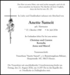 eine Anzeige