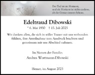 eine Anzeige