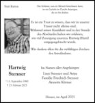 eine Anzeige