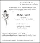 eine Anzeige