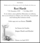 eine Anzeige
