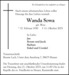 eine Anzeige